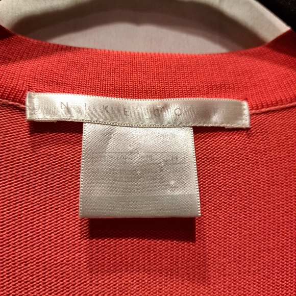 Nike Women's V-Neck Sweater - Coral - Picture 2 of 5